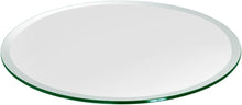 Load image into Gallery viewer, 12&quot; Round Glass Table Top - Tempered - 3/8&quot; Thick - Flat Polished Glass