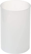 Load image into Gallery viewer, Frosted Cylinder Borosilicate Glass, Frosted Candle Holder, Frosted Open-Ended Lamp Shades Frosted Glass Chimney for Candle Open Ended, Glass Hurricane Candle Holders Diameter 5 inches
