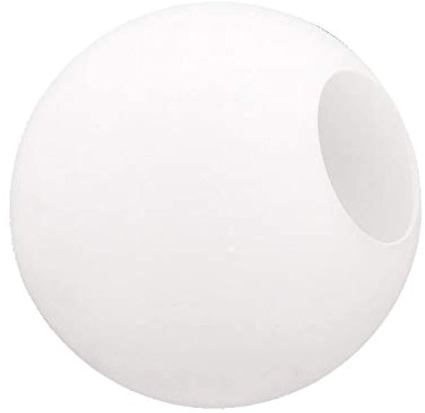 Lighting Fixture Replacement Globes Neckless Top Opening Frosted Opal White Glass Lamp Shades  Multiple Specifications